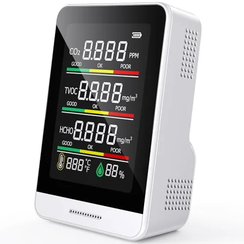Lecoolife AK3 8-in-1 Pocket Air Quality Monitor